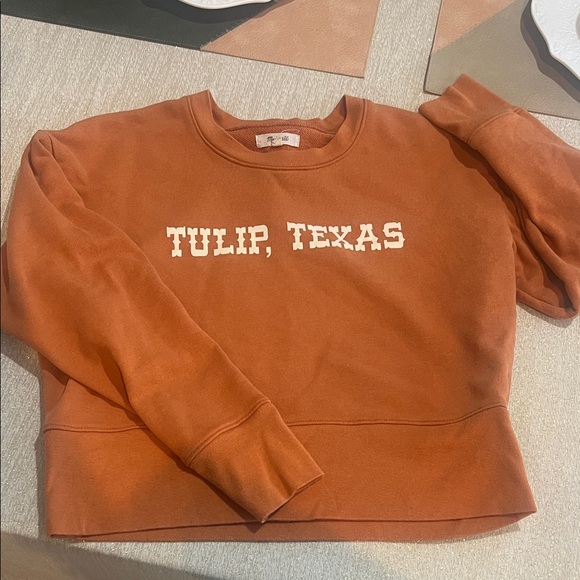 Madewell Sweaters - Madewell Women's Crew Neck Sweater - Rust